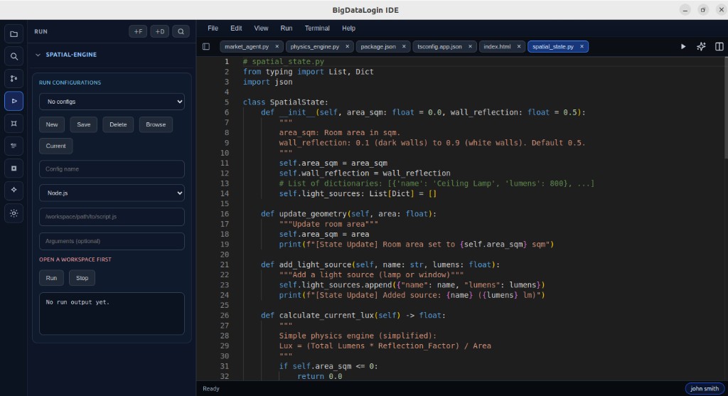 ACE run module for IoT workflows
